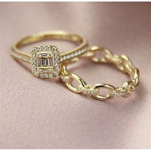 Schöner Ring aus 14 Karat Gold von Mads Z - 1541064